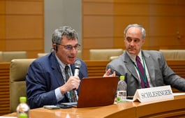 schlesinger-and-gannon-at-briefing